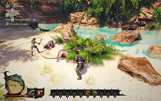 Overgrown rats arent any threat for you. - Hunting for Treasure - Main quests - Crab Coast - Risen 3: Titan Lords - Game Guide and Walkthrough