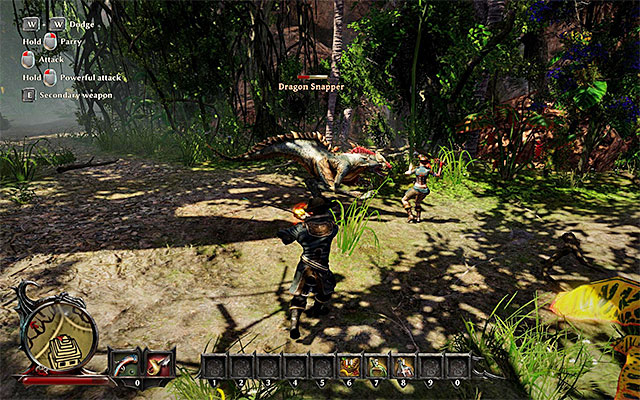 Attack the beast whenever it turns towards Patty. - Take Out the Dangerous Carnivore - Side quests - Crab Coast - Risen 3: Titan Lords - Game Guide and Walkthrough