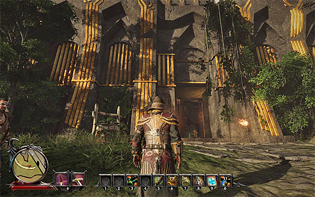 The entrance to the Citadel. - Find Eldric - Main Quests - Calador - Risen 3: Titan Lords - Game Guide and Walkthrough