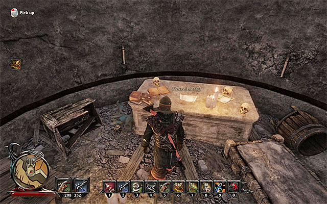 The location where you find the scroll - A Powerful Spell - Main Quests - Calador - Risen 3: Titan Lords - Game Guide and Walkthrough