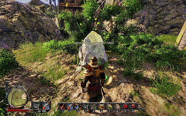 One of the stone tablets. - New Allies - Main Quests - Kila - Risen 3: Titan Lords - Game Guide and Walkthrough