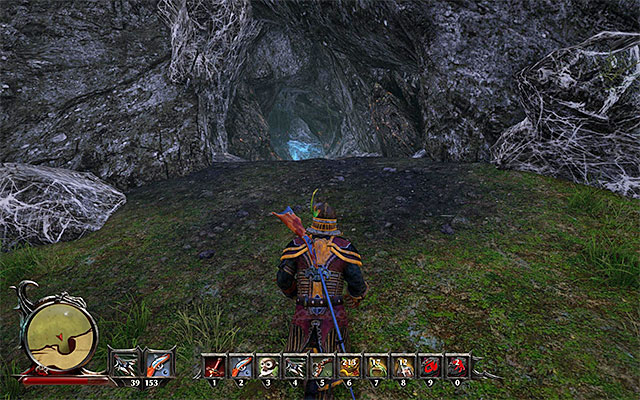 One of the entrances to the spiders cave. - New Allies - Main Quests - Kila - Risen 3: Titan Lords - Game Guide and Walkthrough