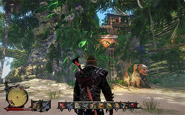 Chanis cottage in the Forbidden Valley - Recruit Chani - Main Quests - Kila - Risen 3: Titan Lords - Game Guide and Walkthrough
