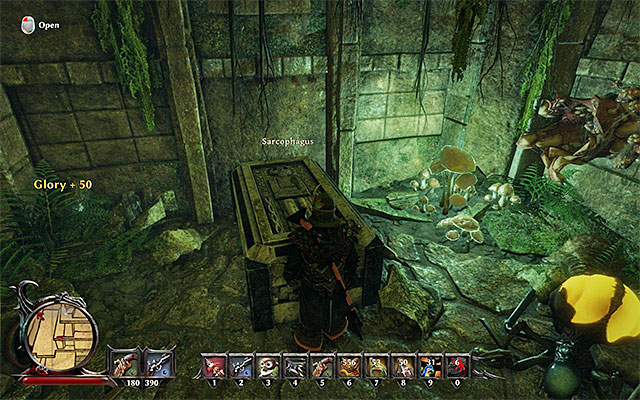 The sarcophagus with statue - Speak to the Oracle - Main Quests - Kila - Risen 3: Titan Lords - Game Guide and Walkthrough