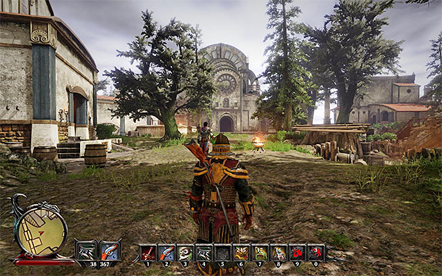 The mages camp. - Mages Camp - Main Quests - Taranis - Risen 3: Titan Lords - Game Guide and Walkthrough