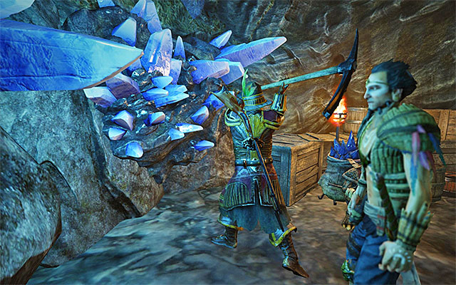 Crystals for Vega can be retrieved from Kefkir, or by mining them with a pickaxe. - New Allies - Main Quests - Taranis - Risen 3: Titan Lords - Game Guide and Walkthrough