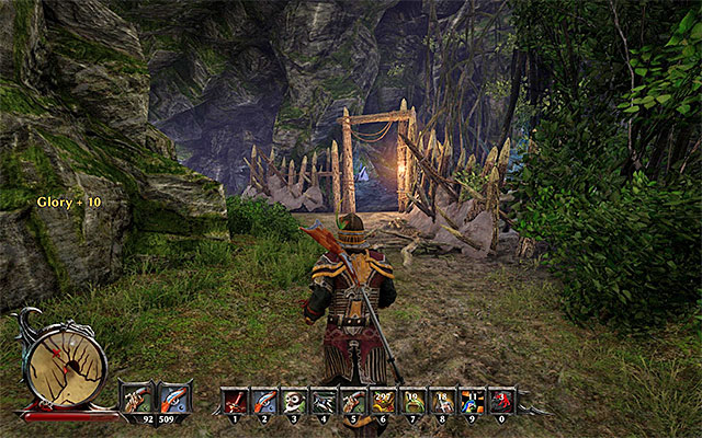 The cave can be accessed from the Southern path. - New Allies - Main Quests - Taranis - Risen 3: Titan Lords - Game Guide and Walkthrough