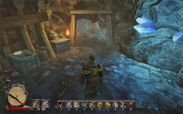 The entrance to the spiders territory. - New Allies - Main Quests - Taranis - Risen 3: Titan Lords - Game Guide and Walkthrough