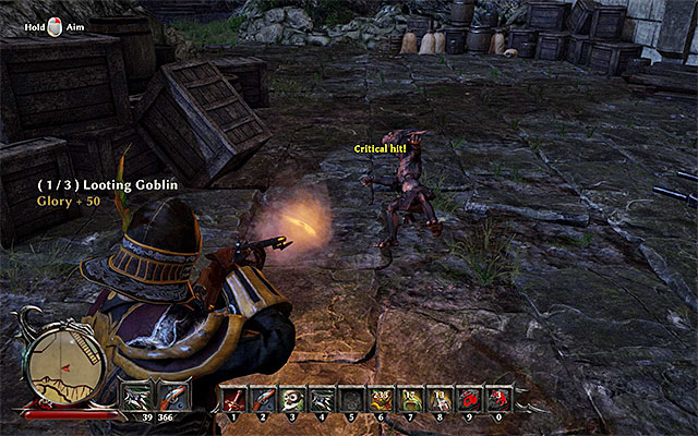 You must get rid of all of the pesky goblins. - Harbour Thieves - Side Quests - Taranis - Risen 3: Titan Lords - Game Guide and Walkthrough