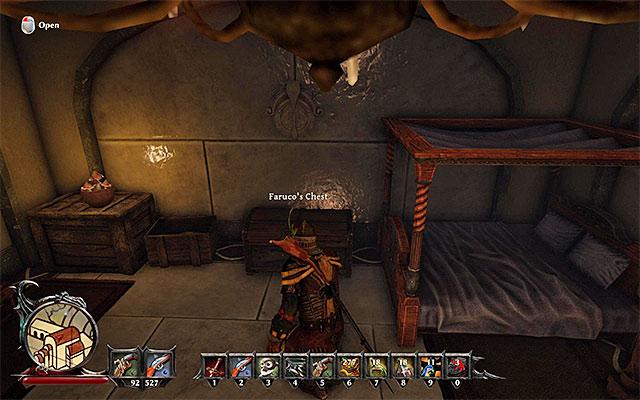Farucos Chest. - The Private Store - Side Quests - Taranis - Risen 3: Titan Lords - Game Guide and Walkthrough