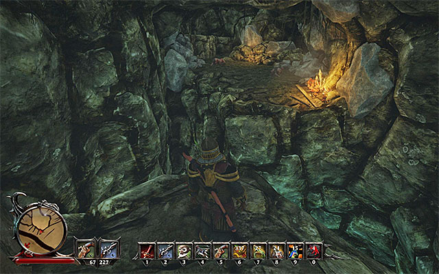 Head towards the entrance to the cave, located to the North from the place in which youve found Sharp - From Days of Yore - Side Quests - Taranis - Risen 3: Titan Lords - Game Guide and Walkthrough