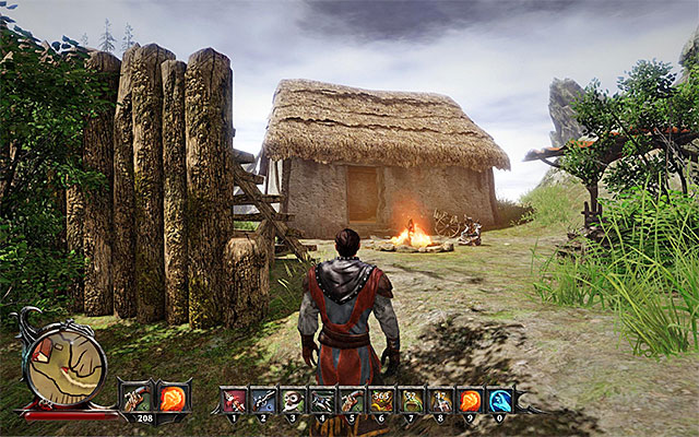 The hut that you need to explore - Evil Eye - Side Quests - Taranis - Risen 3: Titan Lords - Game Guide and Walkthrough