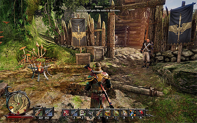 Escort Mortimer to the Inquisitors encampment - A Way Out of Darkness - Side Quests - Fog Island - Risen 3: Titan Lords - Game Guide and Walkthrough