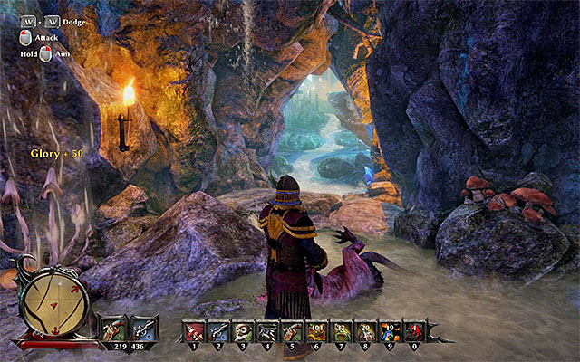 Climb onto the ledges above and explore the caves, while heading Northwards, more or less - Goblin Invasion - Side Quests - Isle of Thieves - Risen 3: Titan Lords - Game Guide and Walkthrough