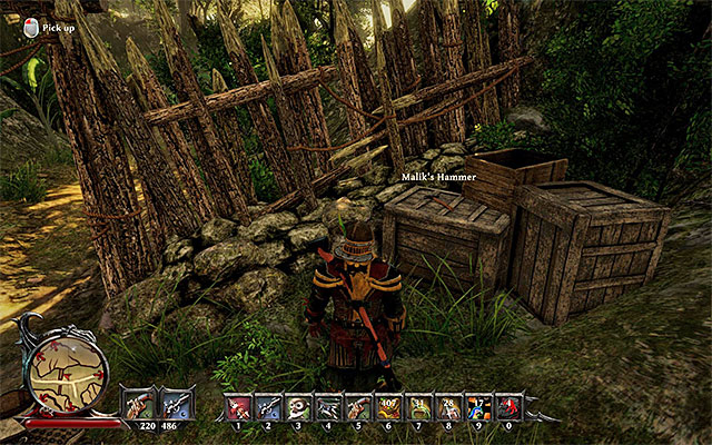 Maliks hammer - A Scatterbrained Gnome - Side Quests - Isle of Thieves - Risen 3: Titan Lords - Game Guide and Walkthrough