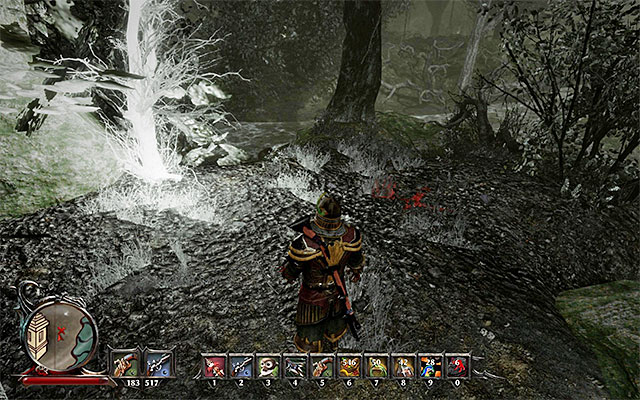 The location where you dig up the treasure - The Treasure in the Deadlands of Tacarigua - Side Quests - Tacarigua - Risen 3: Titan Lords - Game Guide and Walkthrough