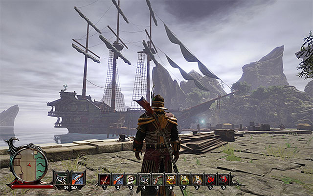 The Crystal Mages vessel - Pirate Alliance - Main Quests - Antigua - Risen 3: Titan Lords - Game Guide and Walkthrough