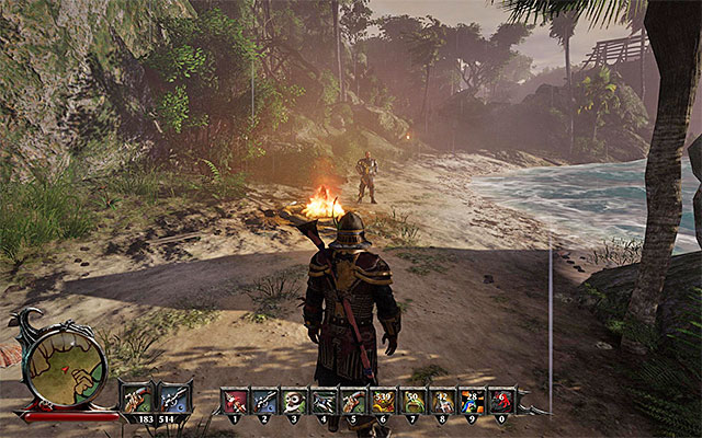 You will find Ramon when you will be on your way to the town - Bring Ramon Into the Harbour Town - Side Quests - Antigua - Risen 3: Titan Lords - Game Guide and Walkthrough