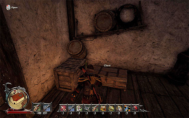 Sneak into the second floor of the tavern and find the chest containing the delicacy you are looking for - The Gourmet - Side Quests - Antigua - Risen 3: Titan Lords - Game Guide and Walkthrough