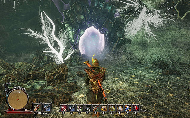 The portal is in a chamber with the Titan Lord - The Realm of the Shadows - Other quests - Risen 3: Titan Lords - Game Guide and Walkthrough