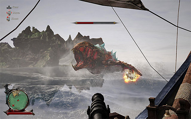 The cannon on the prow of the ship will do well - Attack on the High Seas - Other quests - Risen 3: Titan Lords - Game Guide and Walkthrough