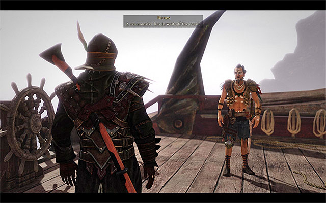 You are up to meet a sea monster - Terror from the Deep - Other quests - Risen 3: Titan Lords - Game Guide and Walkthrough
