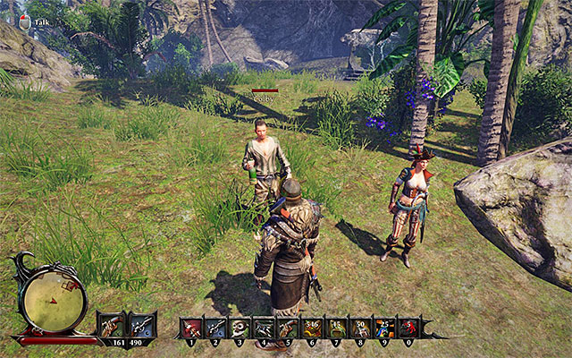 Colby is staying at the Pirate Beach - Feminine Charms - Crew quests - Risen 3: Titan Lords - Game Guide and Walkthrough