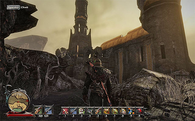 The ruins in the Eastern part of Calador - Re-Forge Caladors Coronation Sword - Weapons quests - Risen 3: Titan Lords - Game Guide and Walkthrough
