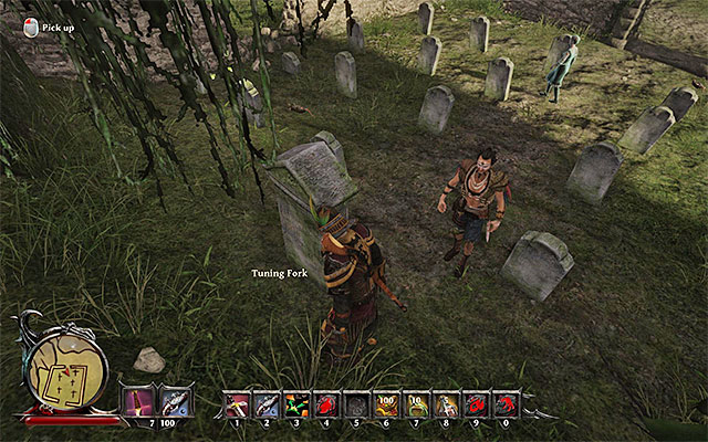 Check the cemetery. - Calador - Legendary items - Risen 3: Titan Lords - Game Guide and Walkthrough