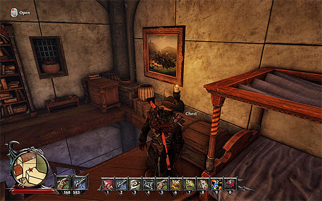 Look into the chest in the Zachariass tower - Taranis - Legendary items - Risen 3: Titan Lords - Game Guide and Walkthrough
