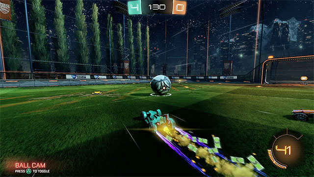 Boost helps out a lot in moving quickly across the entire stadium - Basic moves - Types of moves - Rocket League - Game Guide and Walkthrough