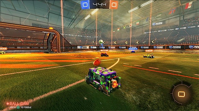 Wait for an ally to pass the ball to you - How to score goals? - Types of moves - Rocket League - Game Guide and Walkthrough