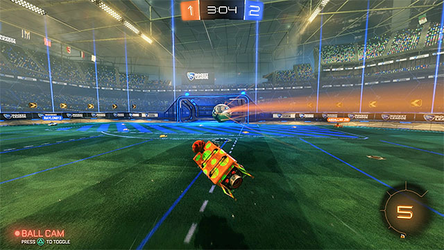 You can score a goal by playing solo - How to score goals? - Types of moves - Rocket League - Game Guide and Walkthrough