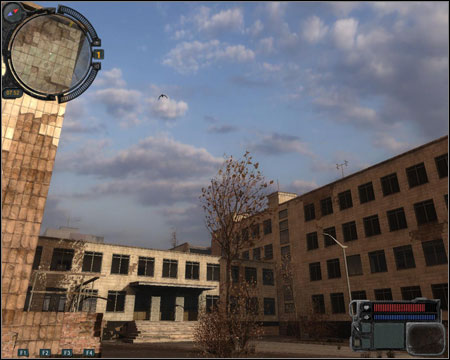9) Hospital - the first mission of this sector takes place here - (Unidentified Weapon / Gauss Rifle) - Walkthrough - Pripyat - Map - Walkthrough - S.T.A.L.K.E.R.: Call of Pripyat - Game Guide and Walkthrough