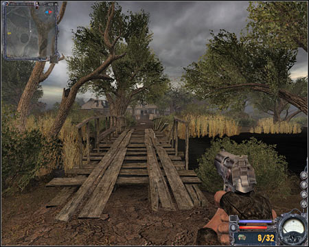 16) Train tracks - You probably won't visit this area early during the course of the game, because there are a lot of renegades here, as well as radiated zones - Swamps - Maps - part 3 - Walkthrough - S.T.A.L.K.E.R.: Clear Sky - Game Guide and Walkthrough