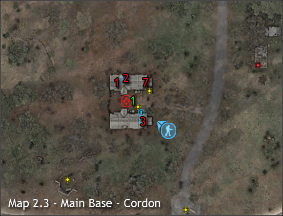 1 - Cordon - Maps - part 1 - Walkthrough - S.T.A.L.K.E.R.: Clear Sky - Game Guide and Walkthrough