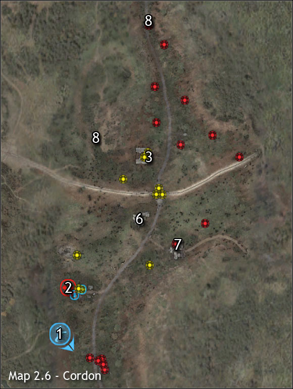 1 - Cordon - Maps - part 2 - Walkthrough - S.T.A.L.K.E.R.: Clear Sky - Game Guide and Walkthrough