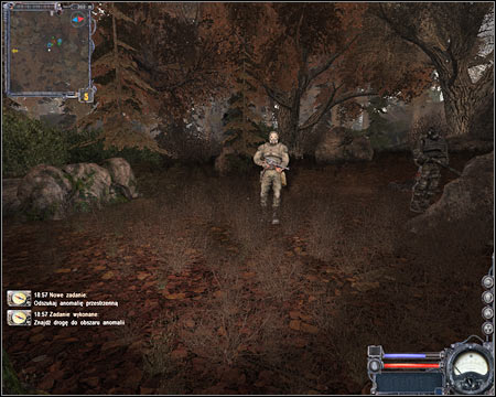 7) Entrance to the tunnels - You'll explore this area automatically if you've decided to join Fila and his group of stalkers - Red Forest - Maps - part 2 - Walkthrough - S.T.A.L.K.E.R.: Clear Sky - Game Guide and Walkthrough