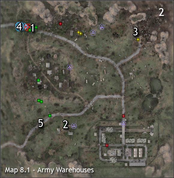 Main map - Army Warehouses - Walkthrough - S.T.A.L.K.E.R.: Clear Sky - Game Guide and Walkthrough