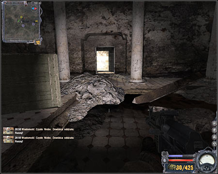 Be careful - Monolith soldiers are occupying the area near the stairs - Hospital - Quests - part 1 - Walkthrough - S.T.A.L.K.E.R.: Clear Sky - Game Guide and Walkthrough