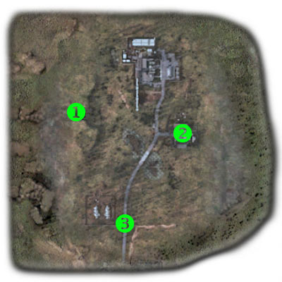 1 - Main map - The Dark Valley - S.T.A.L.K.E.R.: Shadow of Chernobyl - Game Guide and Walkthrough