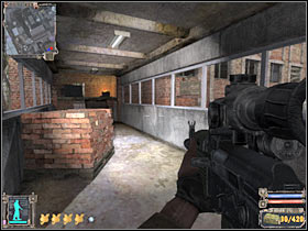 You will have to clear out some of the nearby rooms, however make sure that none of the enemy soldier manages to surprise you - Quests - The Dark Valley - S.T.A.L.K.E.R.: Shadow of Chernobyl - Game Guide and Walkthrough