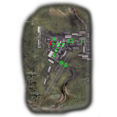 11 - Detailed map - The Wild Territory - S.T.A.L.K.E.R.: Shadow of Chernobyl - Game Guide and Walkthrough