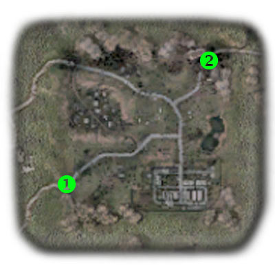 1 - Main map - Army Warehouses - S.T.A.L.K.E.R.: Shadow of Chernobyl - Game Guide and Walkthrough