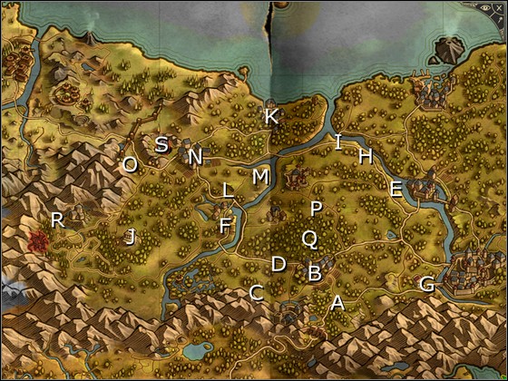 Talk to the guy who is near the farm [A] near the road, north-east of Dragonmaw Pass - [LP] Chapter 2 Side quests - Light Path - Sacred 2: Fallen Angel - Game Guide and Walkthrough
