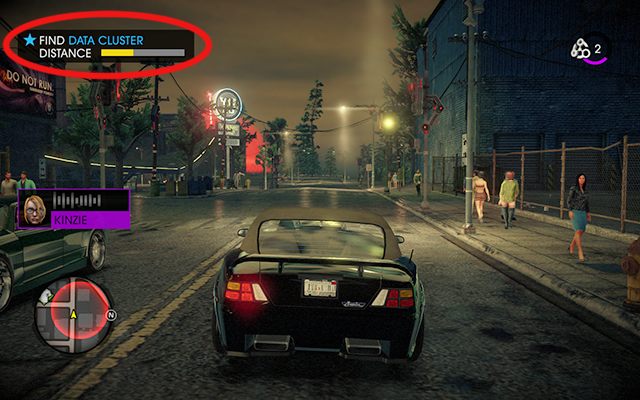 When you reach your destination, you'll see a bar in the upper left corner (see screenshot) - #4 - Learn The Rules... - Walkthrough - Saints Row IV - Game Guide and Walkthrough