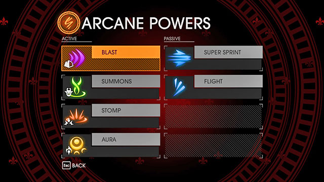 Arcane are six special abilities, to which you gain access early in the game - Arcane powers - Saints Row: Gat out of Hell - Game Guide and Walkthrough