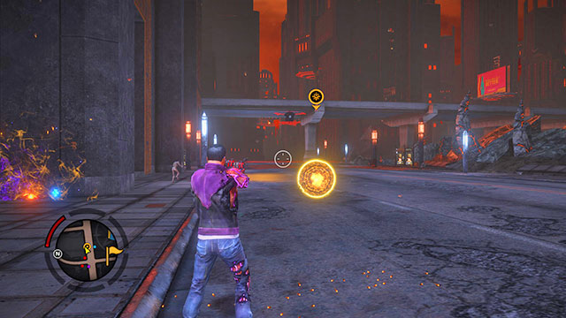 After getting the Extraction Facility district some pedestrians will be glowing in yellow - Random missions - Saints Row: Gat out of Hell - Game Guide and Walkthrough