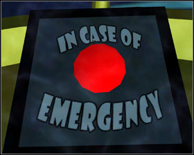 Drag the lever and push the red emergency button - Episode 202: Moai Better Blues - part 5 - Episode 202: Moai Better Blues - Sam & Max: Season 2 - Game Guide and Walkthrough
