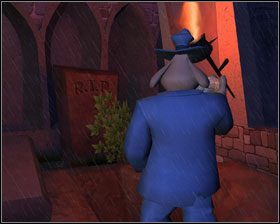 Go right - Episode 203: Night of the Raving Dead - part 2 - Episode 203: Night of the Raving Dead - Sam & Max: Season 2 - Game Guide and Walkthrough